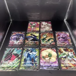 Lot of (10) Pokemon V Sword & Shield Full Art Ultra Rare Holo Cards Alcremie - Image 1