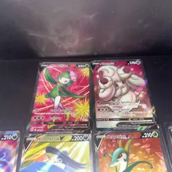 Lot of (10) Pokemon V Sword & Shield Full Art Ultra Rare Holo Cards Alcremie - Image 3