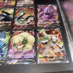 Lot of (10) Pokemon V Sword & Shield Full Art Ultra Rare Holo Cards Alcremie - Image 5