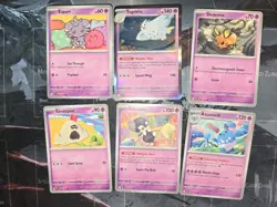 Surging Sparks 6 Card Psychic Lot Holo Togekiss, Espurr, Dedenne, Sandygast NM - Image 1