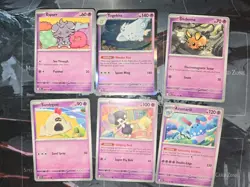 Surging Sparks 6 Card Psychic Lot Holo Togekiss, Espurr, Dedenne, Sandygast NM - Image 2