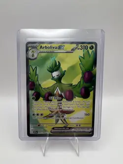 Pokemon Arboliva EX 2025 Destined Rivals Ultra Rare Holo Card 207/182 - Image 1