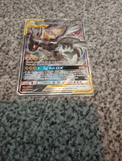 Pokemon Pikachu & Zekrom GX SM168 Full Art Promo TCG Card - Image 1