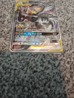 Pokemon Pikachu & Zekrom GX SM168 Full Art Promo TCG Card - Image 3