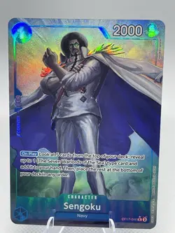 One Piece Card Game Sengoku OP07-046 Rare Alt Art English FOIL NM - Image 2