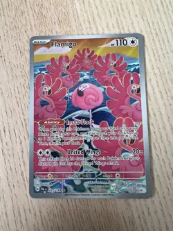 Flamigo 227/193 Pokemon TCG SV Paldea Evolved Illustration Rare Card - Image 1