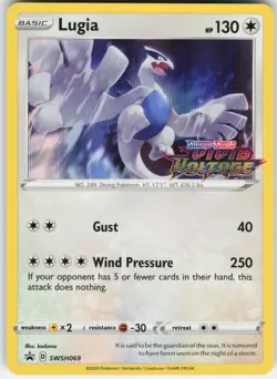 Lugia - (Prerelease) Promo SWSH: Sword & Shield Promo Cards SWSH069 LP-NM - Image 1