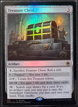 MTG Adventures in the Forgotten Realms Treasure Chest Bundle Promo Foil (Rare) - Image 1