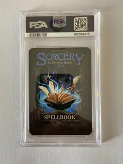 2023 Sorcery Contested Realm Promo Headless Haunt PSA 9 #3415 - Image 2