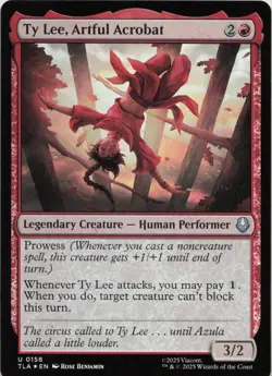Ty Lee, Artful Acrobat - FOIL - U Avatar: The Last Airbender 158 - MTG - Image 1