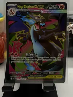 Mega Charizard X EX Phantasmal Flames English 109/094 Near Mint In Hand Pokemon - Image 1