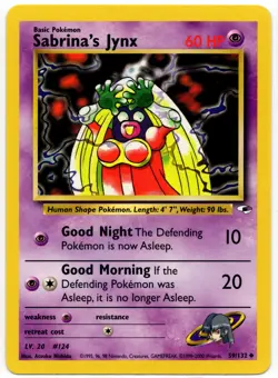 Pokemon - Gym Heroes Sabrina's Jynx 59/132 LP - Image 1