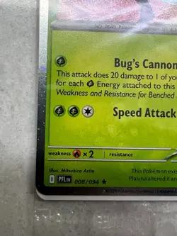 Genesect Promo Best Buy 008/094 Stamped Sealed Phantasmal Flames Pokemon - Image 3