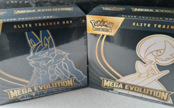 Pokemon TCG: Mega Evolution Lucario & Gardevoir ETB - New & Sealed - Image 1