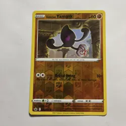 Pokemon - Galarian Yamask 082/198 - Reverse Holo - Chilling Reign - Image 1