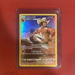 Excadrill (Secret) 246/236 Sm-Cosmic Eclipse Holo Art Rare Pokemon TCG - Image 1