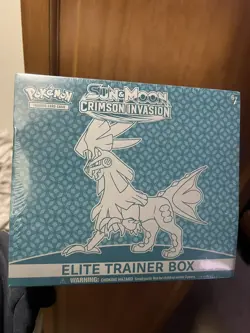 Pokemon Sun and Moon Crimson Invasion Elite Trainer Box ETB Sealed 728192524684 - Image 1