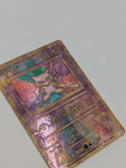 Pokemon TCG Ancient Mew Promo Holo Rare Vintage Damaged - Image 3
