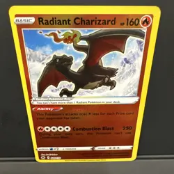 Radiant Charizard 020/159 Crown Zenith Holo Pokemon - NM - Image 2