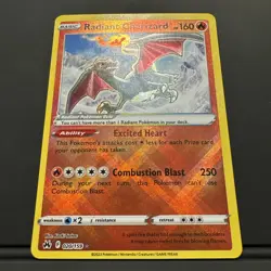 Radiant Charizard 020/159 Crown Zenith Holo Pokemon - NM - Image 3