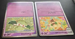 Cottonee MEP 018 Whimicott MEP 019 Cosmo Promo set Phantasmal Flames Pokemon NM - Image 3
