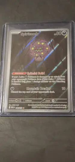 2025 Pokemon Spiritomb 148/132 IR Mega Evolution Illustration Rare - Image 3