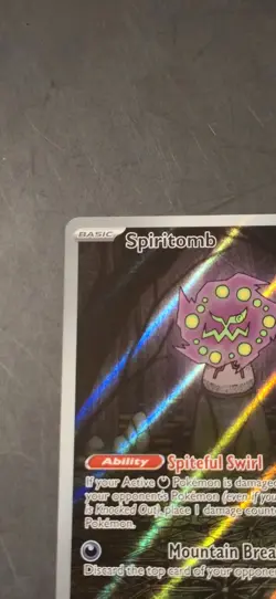 2025 Pokemon Spiritomb 148/132 IR Mega Evolution Illustration Rare - Image 5