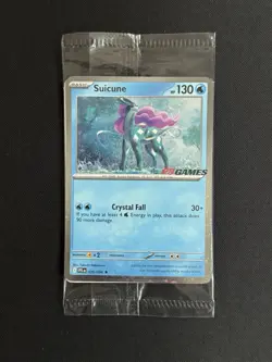Pokemon TCG - Suicune 026/094 - EB Games Stamped Holo Promo SEALED - NM/M - Image 1