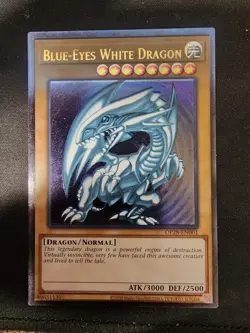 Blue-Eyes White Dragon OP28-EN001 OTS Tournament Pack 28 Unlimited #13 - Image 1