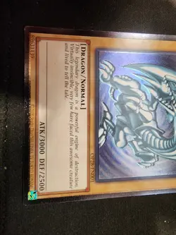 Blue-Eyes White Dragon OP28-EN001 OTS Tournament Pack 28 Unlimited #13 - Image 3