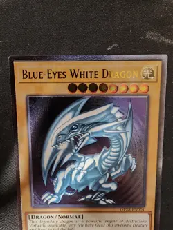 Blue-Eyes White Dragon OP28-EN001 OTS Tournament Pack 28 Unlimited #9 - Image 2