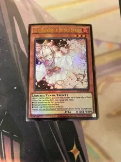 YUGIOH - ASH BLOSSOM & JOYOUS SPRING - ULTRA RARE - LCKC - UNLIMITED - NM - Image 1