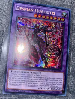 Yugioh x1 Despian Quaeritis MP22-EN141 Prismatic Secret Rare 1st Ed (NM) - Image 1