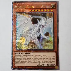 Dragon Spirit of White (QCR) - RA04-EN265 - NM - Quarter Century Secret Rare - Image 1