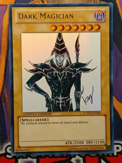 Dark Magician - JUMP-EN049 - Ultra - Shonen Jump Promo - LP - Yugioh - Image 1
