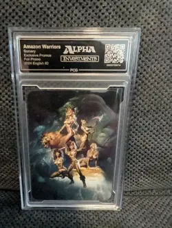 Sorcery Contested Realm Amazon Warriors Alpha investments Promo Foil PCG 9 Mint - Image 2