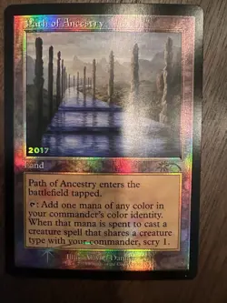 Path of Ancestry : MTG / 30th Anniversary FOIL / NM - Image 1