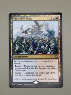 Frostcliff Siege [Tarkir: Dragonstorm] MTG - Image 1