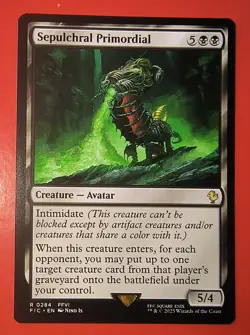 MTG, MAGIC: SEPULCHRAL PRIMORDIAL , FIC, RARE, 0284 - NM - REGULAR FINISH - Image 1