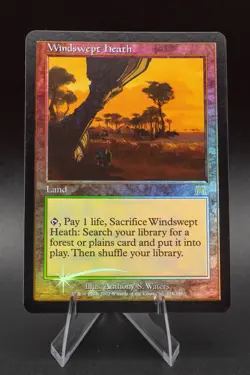 Windswept Heath: 2002 Magic the Gathering - Onslaught Foil - Image 1