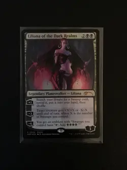 Liliana of the Dark Realms Magic The Gathering Foil Promo - Image 1