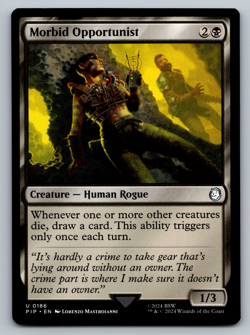 Morbid Opportunist U 0186 Universes Beyond: Fallout Regular - Image 1