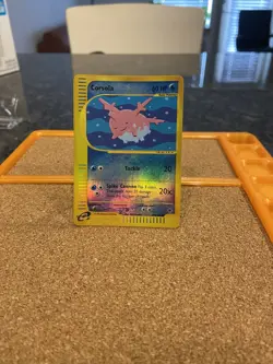 Corsola- Pokemon Card TCG - Expedition- Reverse Holo 102/165 -rare - Nintendo LP - Image 1