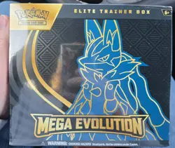 POKEMON TCG Mega Evolution Elite Trainer Box Lucario ETB Sealed *BRAND NEW* - Image 1