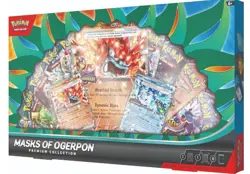 Pokemon TCG: Masks Of Ogerpon ex Premium Collection x 3 - Image 1