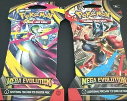 2pk Pokemon Trading Card Game: Mega Evolution booster pack - Image 1