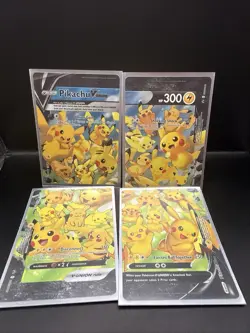Pikachu V-Union Complete Set SWSH139 SWSH140 SWSH141 SWSH142 Pokemon Card - Image 2