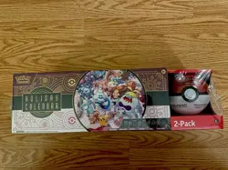 Pokemon 2025 Holiday Advent Calendar Costco Bundle Costco - PokeBall Sealed New - Image 1