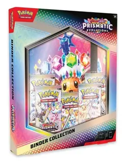 Pokemon TCG: Scarlet & Violet Prismatic Evolutions Binder Collection New x3 - Image 1