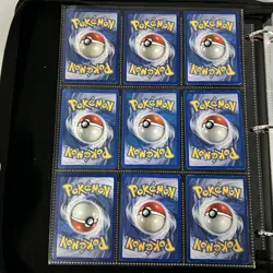 Pokemon Collection Vintage WoTC & PSA Meganium 100+ cards Binder Page Lot - Image 5